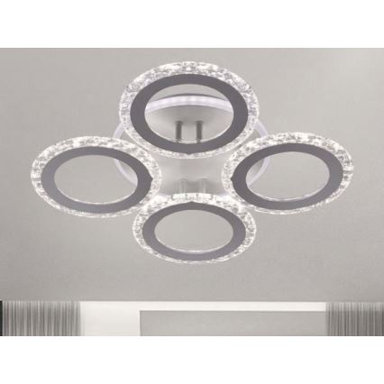 LED Димируем полилей за повърхностен монтаж LED/55W/230V 3000-6500K + дистанционно управление