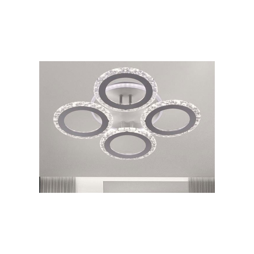 LED Димируем полилей за повърхностен монтаж LED/55W/230V 3000-6500K + дистанционно управление