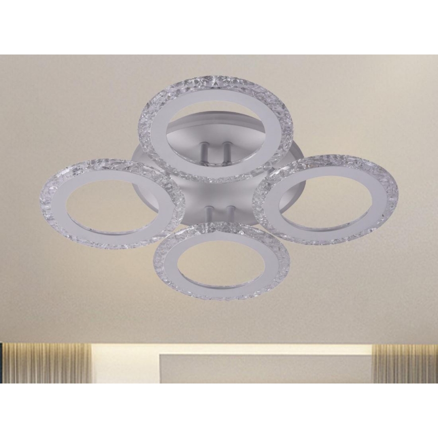 LED Димируем полилей за повърхностен монтаж LED/55W/230V 3000-6500K + дистанционно управление