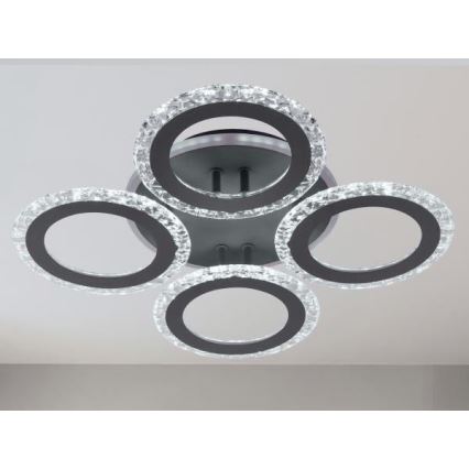 LED Димируем полилей за повърхностен монтаж LED/55W/230V 3000-6500K + дистанционно управление