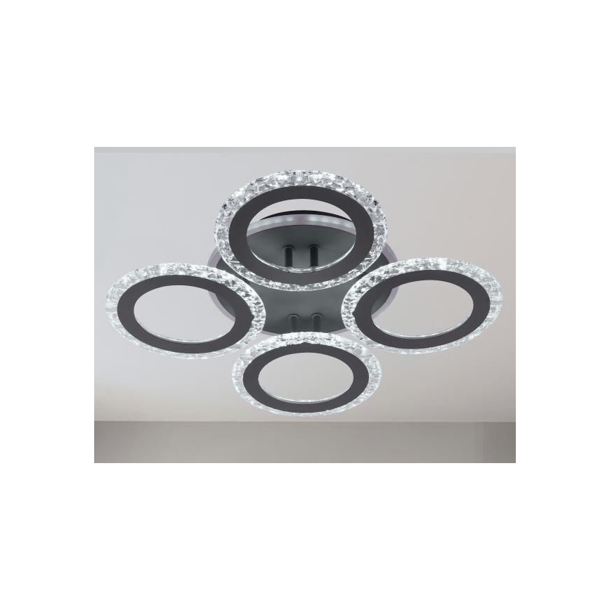 LED Димируем полилей за повърхностен монтаж LED/55W/230V 3000-6500K + дистанционно управление