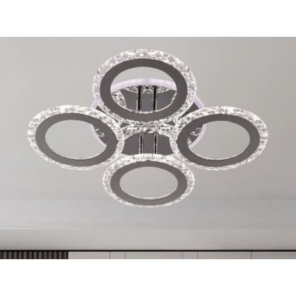 LED Димируем полилей за повърхностен монтаж LED/55W/230V 3000-6500K + дистанционно управление