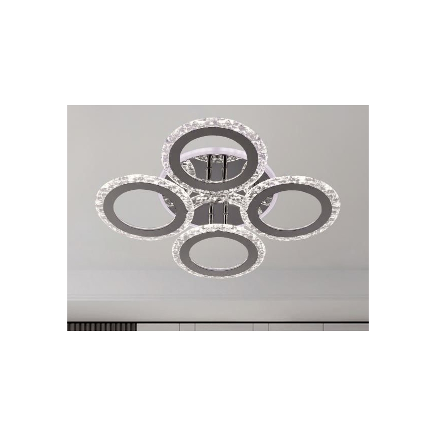 LED Димируем полилей за повърхностен монтаж LED/55W/230V 3000-6500K + дистанционно управление