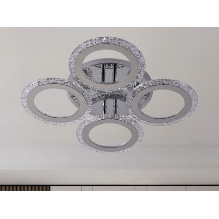 LED Димируем полилей за повърхностен монтаж LED/55W/230V 3000-6500K + дистанционно управление