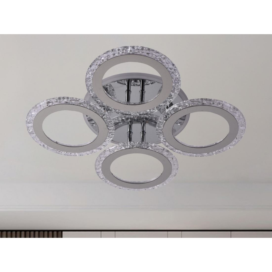 LED Димируем полилей за повърхностен монтаж LED/55W/230V 3000-6500K + дистанционно управление