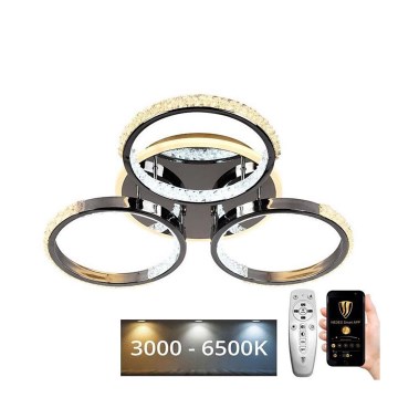 LED Димируем полилей за повърхностен монтаж LED/60W/230V 3000-6500K + дистанционно управление