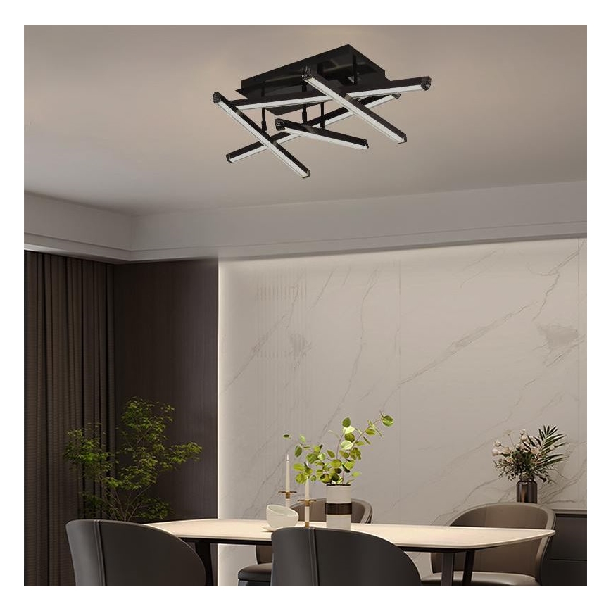 LED Димируем полилей за повърхностен монтаж LED/60W/230V 3000-6500K + дистанционно управление