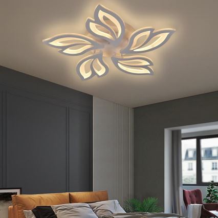 LED Димируем полилей за повърхностен монтаж LED/65W/230V 3000-6500K + дистанционно управление