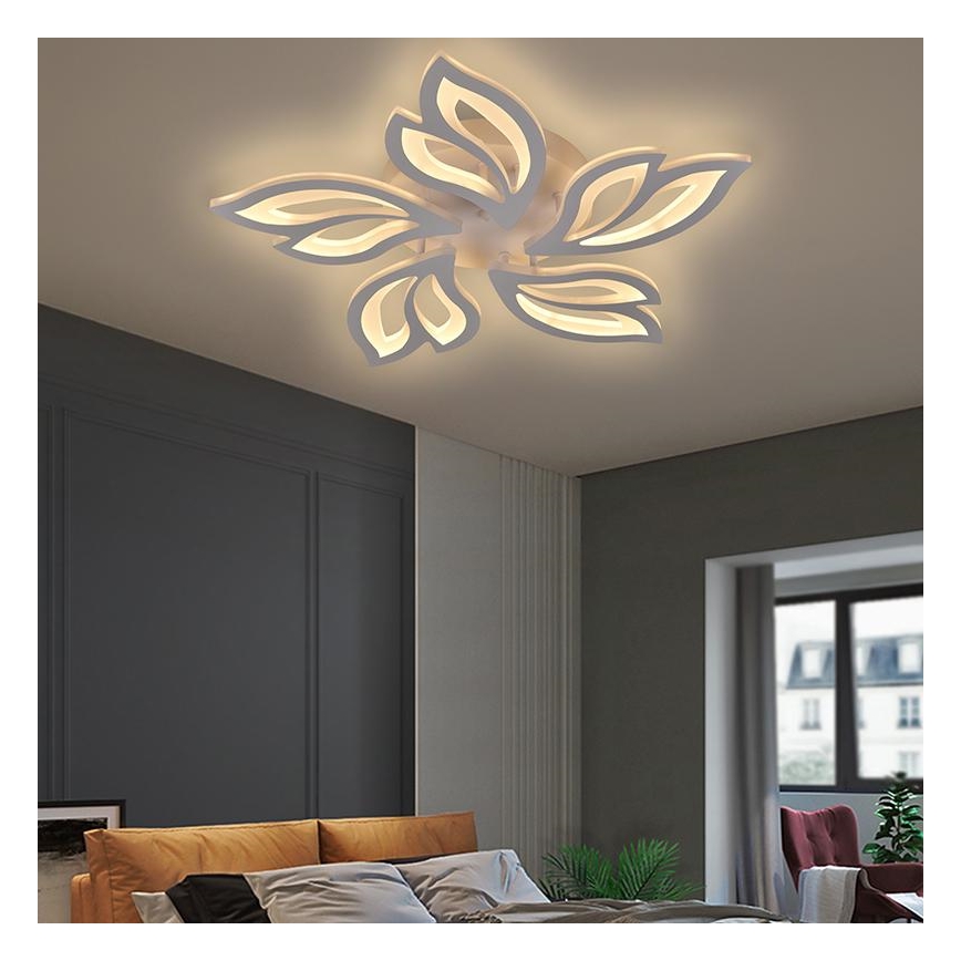 LED Димируем полилей за повърхностен монтаж LED/65W/230V 3000-6500K + дистанционно управление