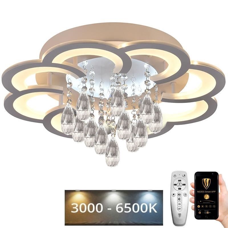 LED Димируем полилей за повърхностен монтаж LED/70W/230V 3000-6500K + дистанционно управление
