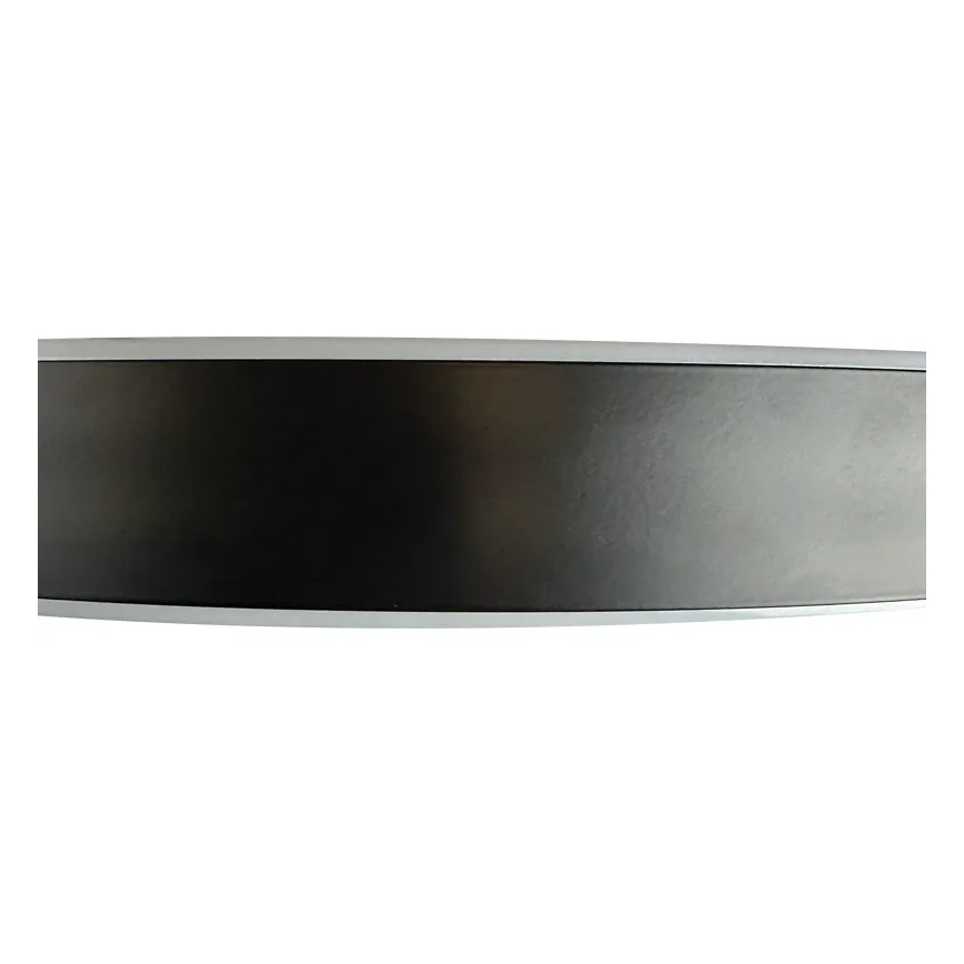 LED Димируем полилей за повърхностен монтаж LED/72W/230V 3000-6500K черен + дистанционно управление