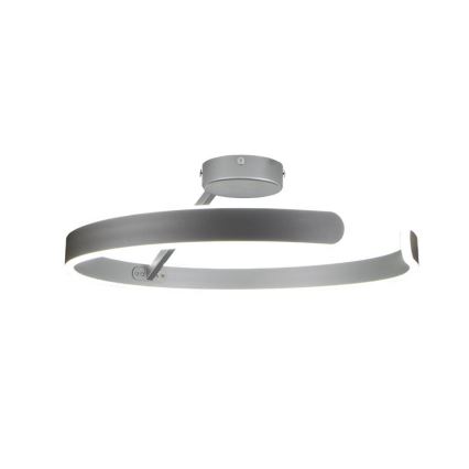 LED Димируем полилей за повърхностен монтаж LED/72W/230V 3000-6500K матов хром + дистанционно управление