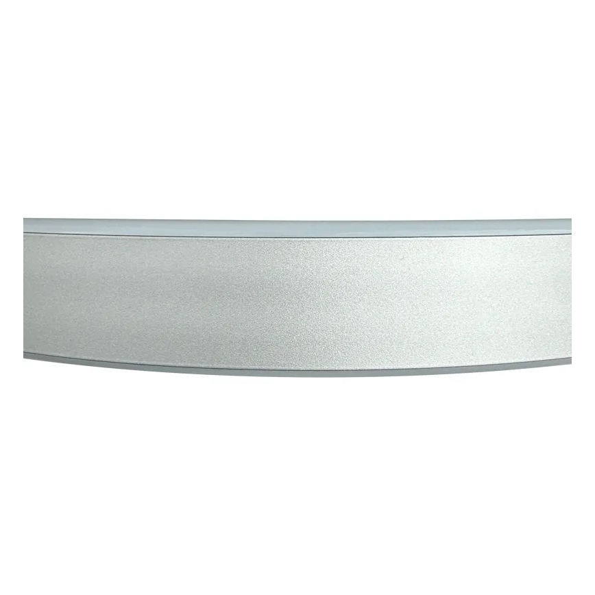 LED Димируем полилей за повърхностен монтаж LED/72W/230V 3000-6500K матов хром + дистанционно управление