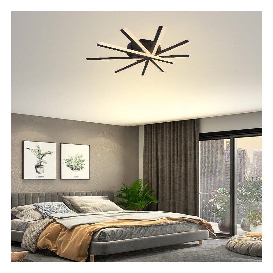 LED Димируем полилей за повърхностен монтаж LED/75W/230V 3000-6500K + дистанционно управление
