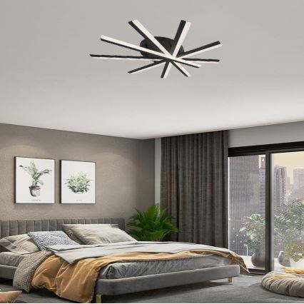 LED Димируем полилей за повърхностен монтаж LED/75W/230V 3000-6500K + дистанционно управление