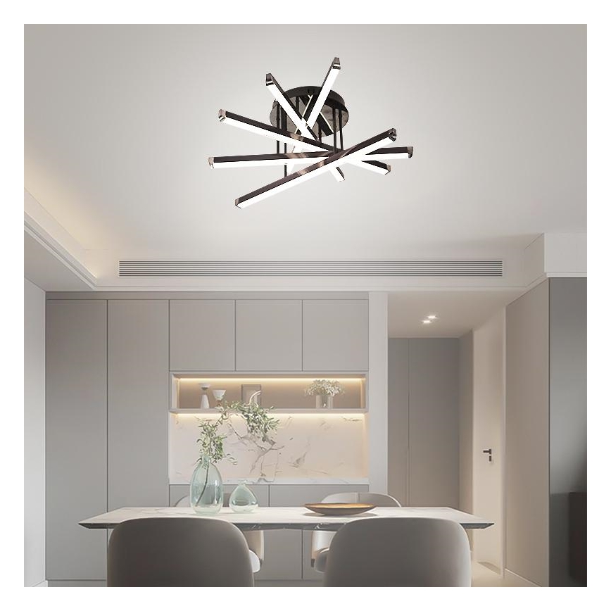 LED Димируем полилей за повърхностен монтаж LED/75W/230V 3000-6500K + дистанционно управление
