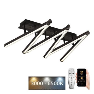 LED Димируем полилей за повърхностен монтаж LED/75W/230V 3000-6500K + дистанционно управление