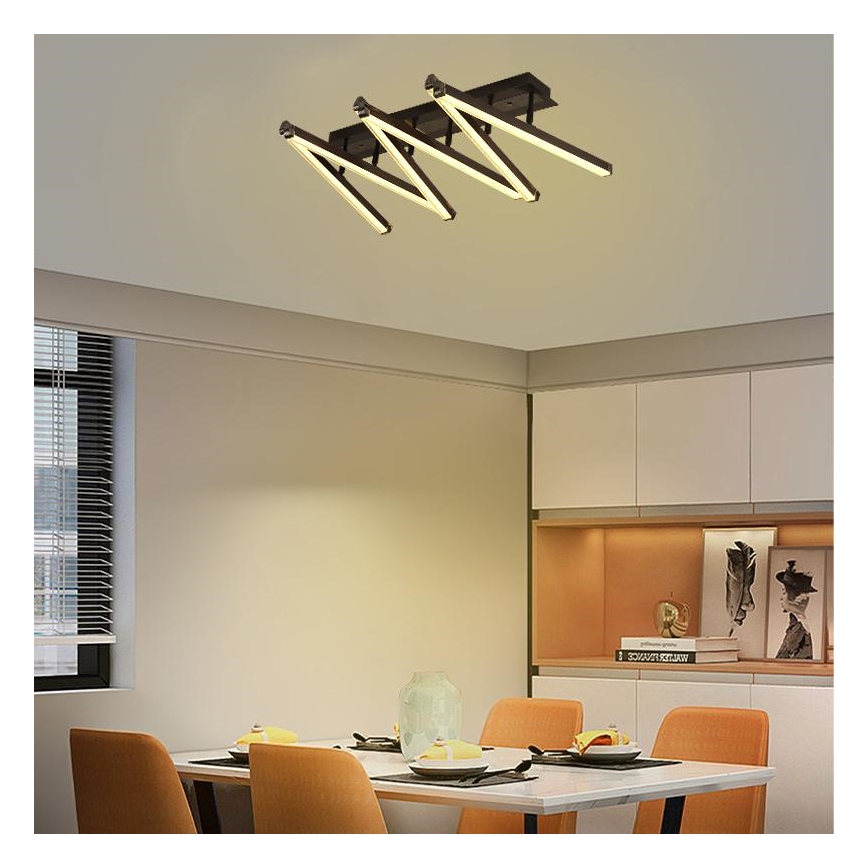 LED Димируем полилей за повърхностен монтаж LED/75W/230V 3000-6500K + дистанционно управление