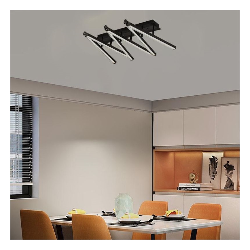 LED Димируем полилей за повърхностен монтаж LED/75W/230V 3000-6500K + дистанционно управление