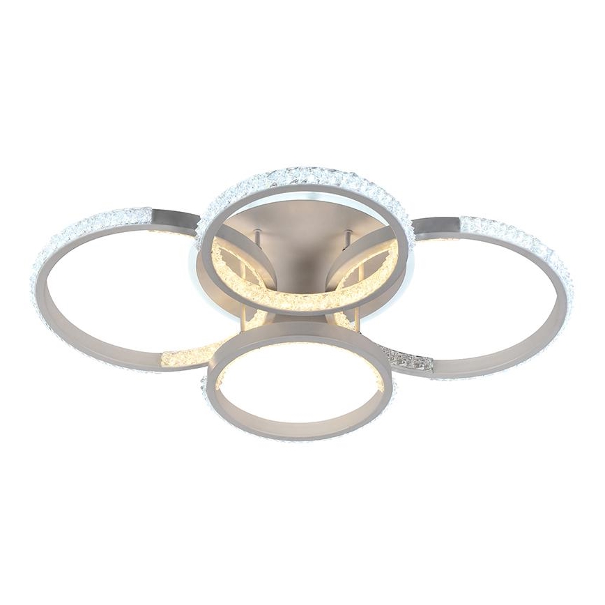 LED Димируем полилей за повърхностен монтаж LED/80W/230V 3000-6500K + дистанционно управление