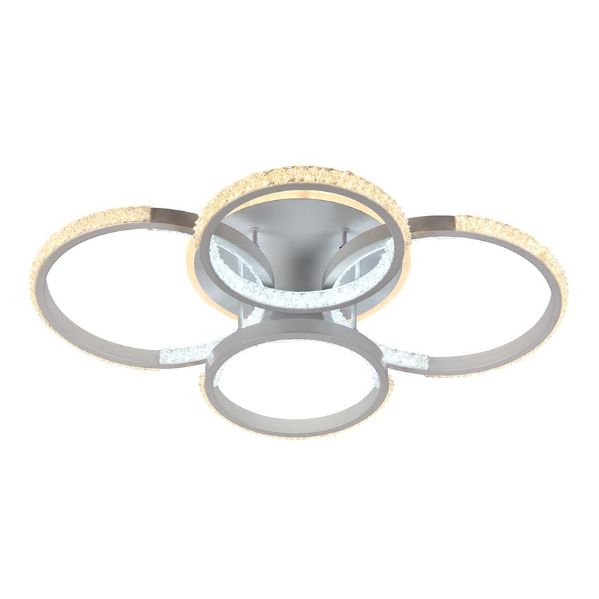 LED Димируем полилей за повърхностен монтаж LED/80W/230V 3000-6500K + дистанционно управление