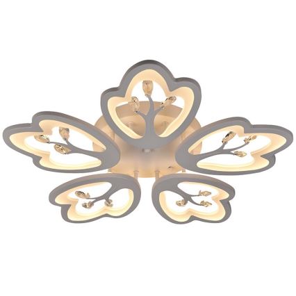 LED Димируем полилей за повърхностен монтаж LED/80W/230V 3000-6500K + дистанционно управление