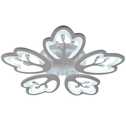 LED Димируем полилей за повърхностен монтаж LED/80W/230V 3000-6500K + дистанционно управление