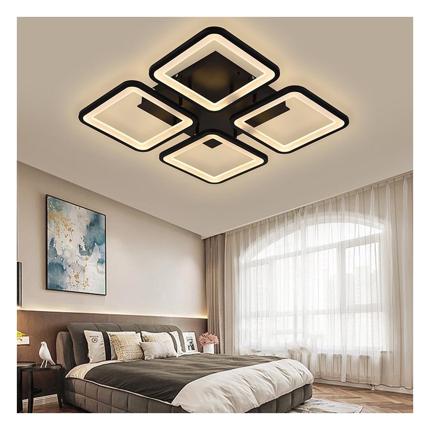 LED Димируем полилей за повърхностен монтаж LED/85W/230V 3000-6500K + дистанционно управление