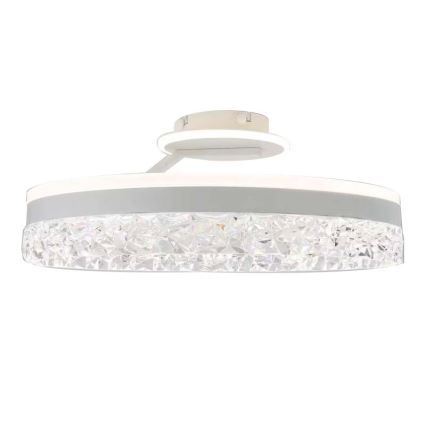 LED Димируем полилей за повърхностен монтаж LED/86W/230V 3000-6500K бял + дистанционно управление