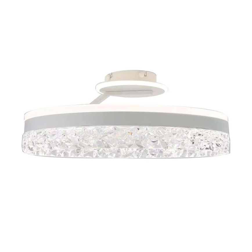 LED Димируем полилей за повърхностен монтаж LED/86W/230V 3000-6500K бял + дистанционно управление