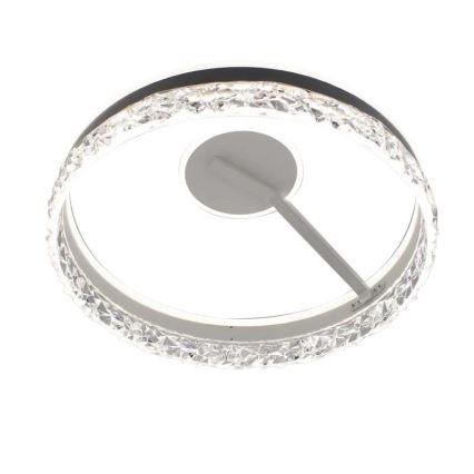 LED Димируем полилей за повърхностен монтаж LED/86W/230V 3000-6500K бял + дистанционно управление