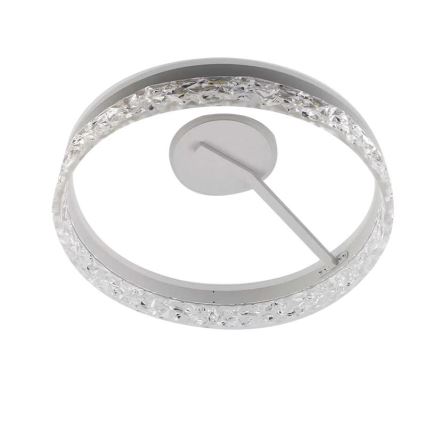 LED Димируем полилей за повърхностен монтаж LED/86W/230V 3000-6500K бял + дистанционно управление