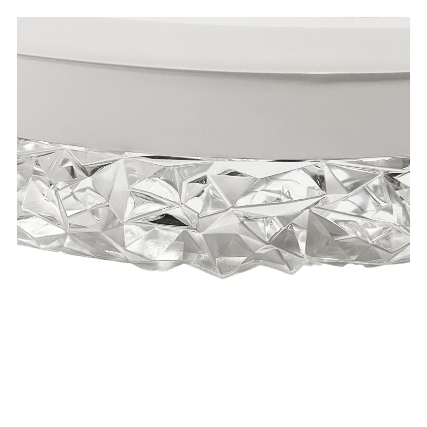 LED Димируем полилей за повърхностен монтаж LED/86W/230V 3000-6500K бял + дистанционно управление