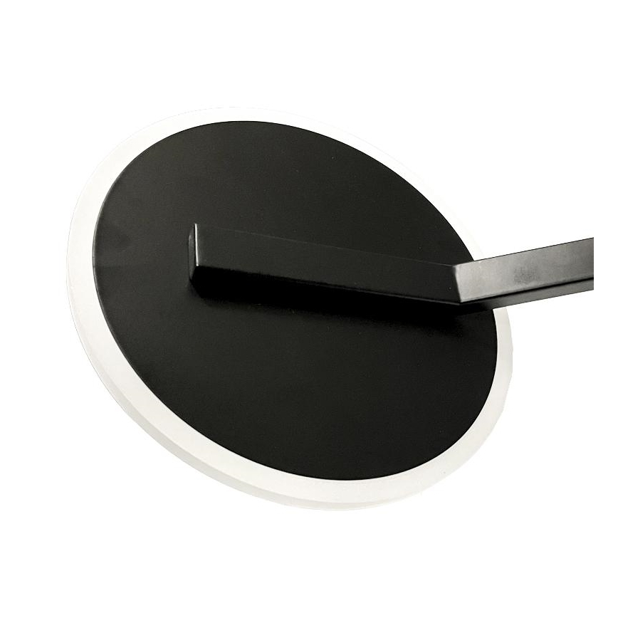 LED Димируем полилей за повърхностен монтаж LED/86W/230V 3000-6500K черен + дистанционно управление