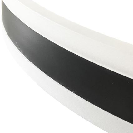 LED Димируем полилей за повърхностен монтаж LED/86W/230V 3000-6500K черен + дистанционно управление