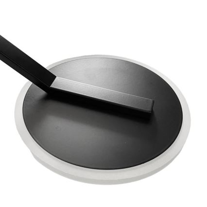 LED Димируем полилей за повърхностен монтаж LED/86W/230V 3000-6500K черен + дистанционно управление