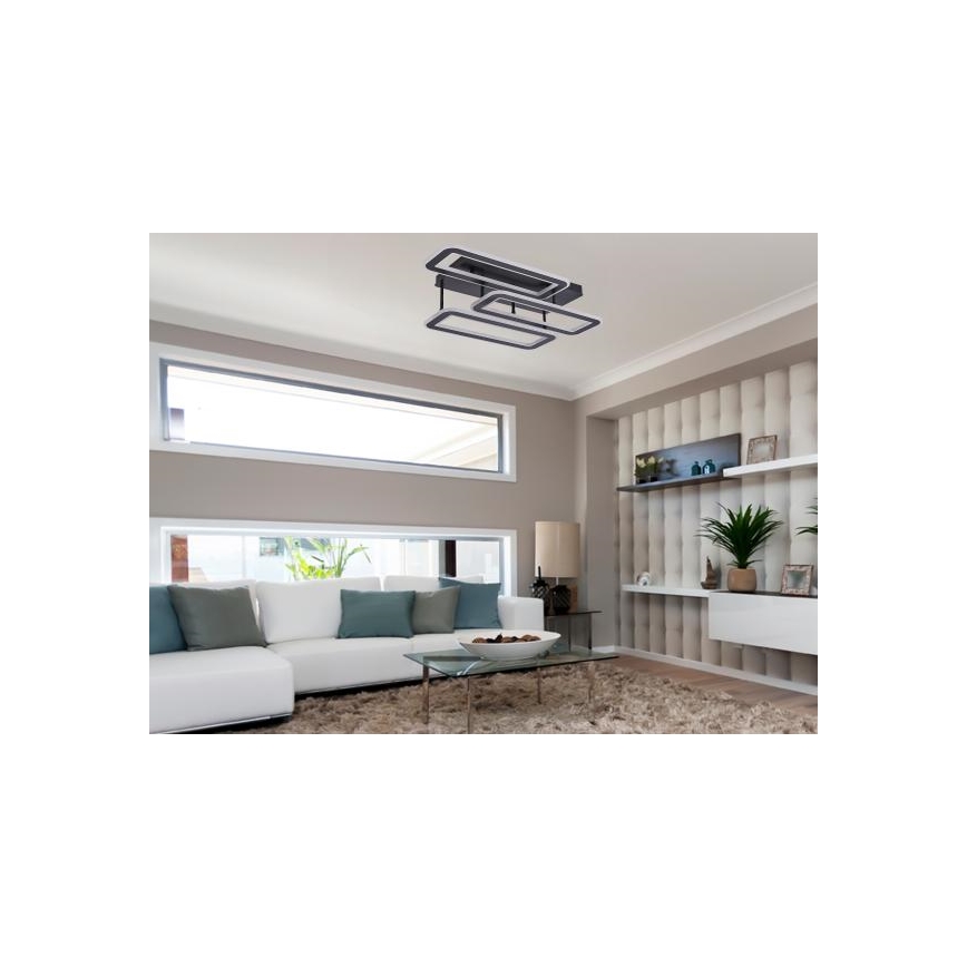 LED Димируем полилей за повърхностен монтаж LED/90W/230V 3000-6500K + дистанционно управление