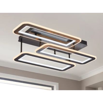 LED Димируем полилей за повърхностен монтаж LED/90W/230V 3000-6500K + дистанционно управление