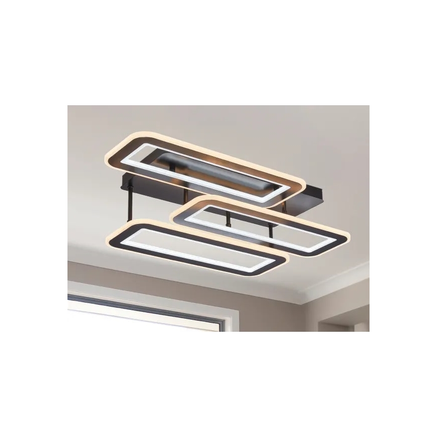 LED Димируем полилей за повърхностен монтаж LED/90W/230V 3000-6500K + дистанционно управление