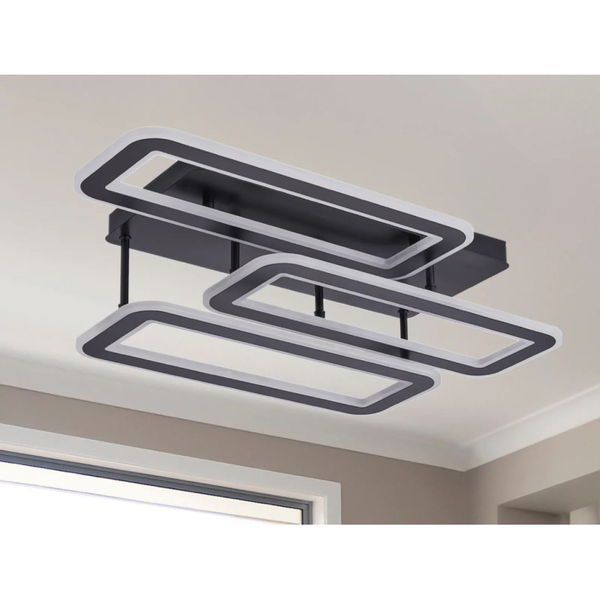 LED Димируем полилей за повърхностен монтаж LED/90W/230V 3000-6500K + дистанционно управление