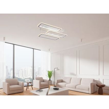LED Димируем полилей за повърхностен монтаж LED/90W/230V 3000-6500K + дистанционно управление
