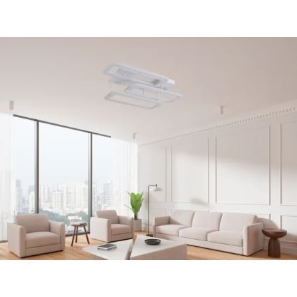 LED Димируем полилей за повърхностен монтаж LED/90W/230V 3000-6500K + дистанционно управление