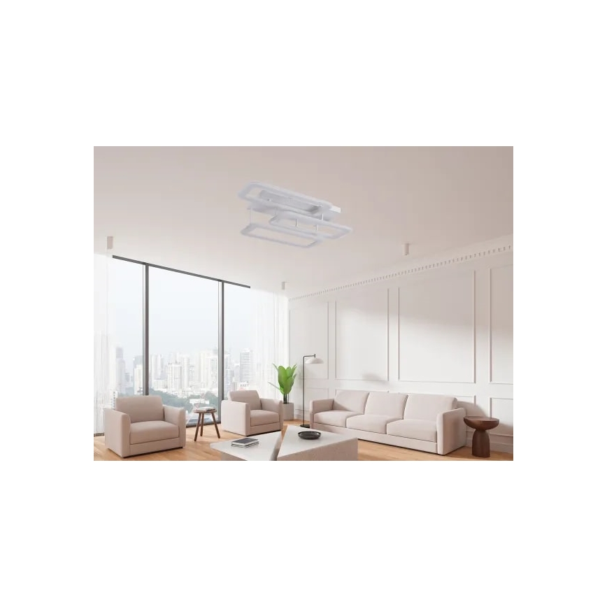 LED Димируем полилей за повърхностен монтаж LED/90W/230V 3000-6500K + дистанционно управление