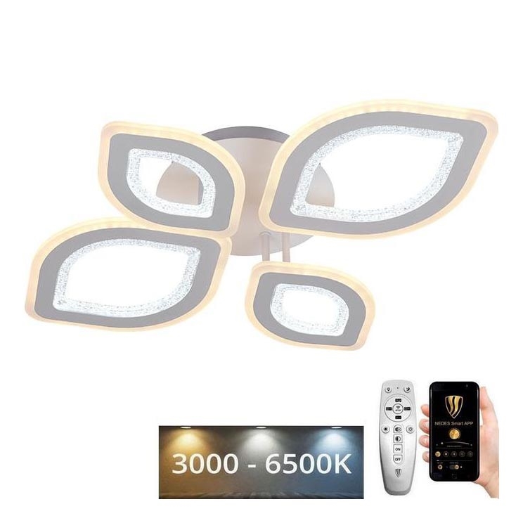 LED Димируем полилей за повърхностен монтаж LED/95W/230V 3000-6500K + дистанционно управление