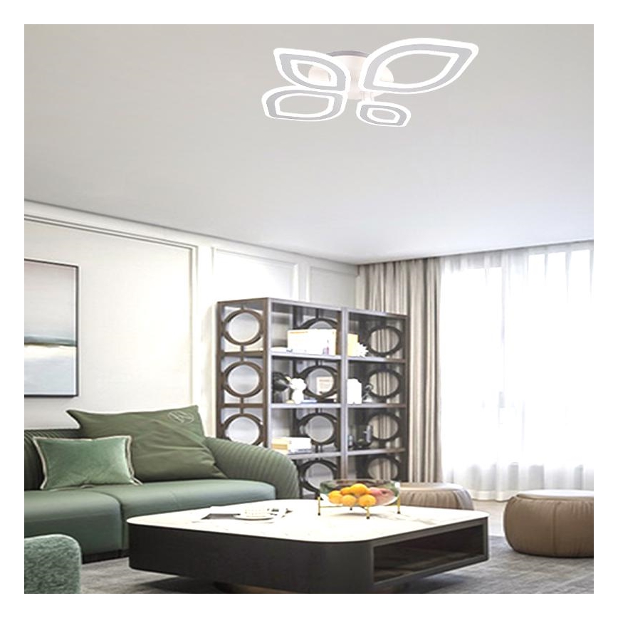 LED Димируем полилей за повърхностен монтаж LED/95W/230V 3000-6500K + дистанционно управление