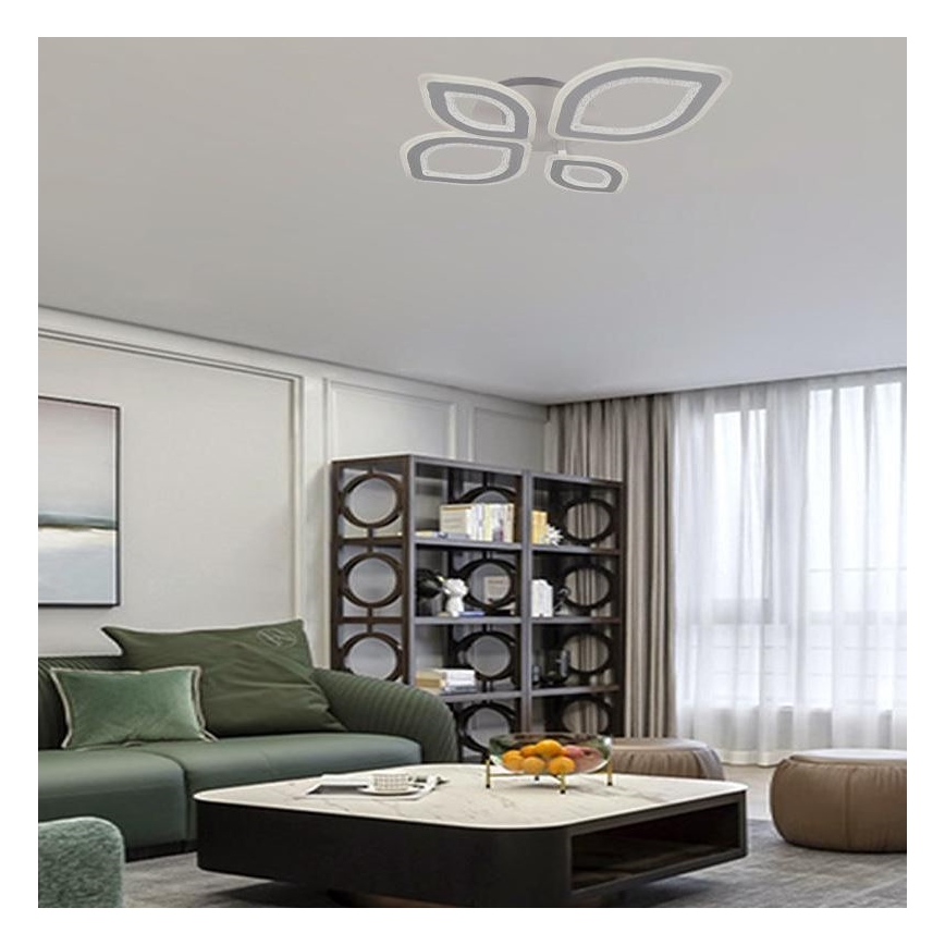 LED Димируем полилей за повърхностен монтаж LED/95W/230V 3000-6500K + дистанционно управление