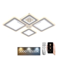 LED Димируем полилей за повърхностен монтаж LED/95W/230V 3000-6500K + дистанционно управление