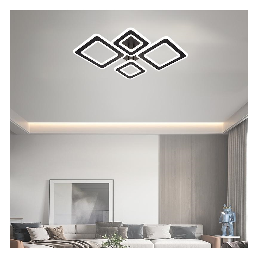 LED Димируем полилей за повърхностен монтаж LED/95W/230V 3000-6500K + дистанционно управление