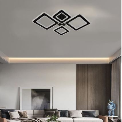 LED Димируем полилей за повърхностен монтаж LED/95W/230V 3000-6500K + дистанционно управление