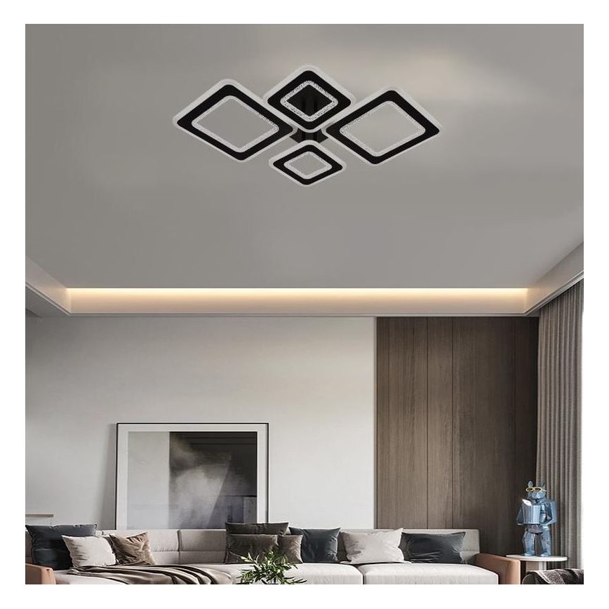 LED Димируем полилей за повърхностен монтаж LED/95W/230V 3000-6500K + дистанционно управление